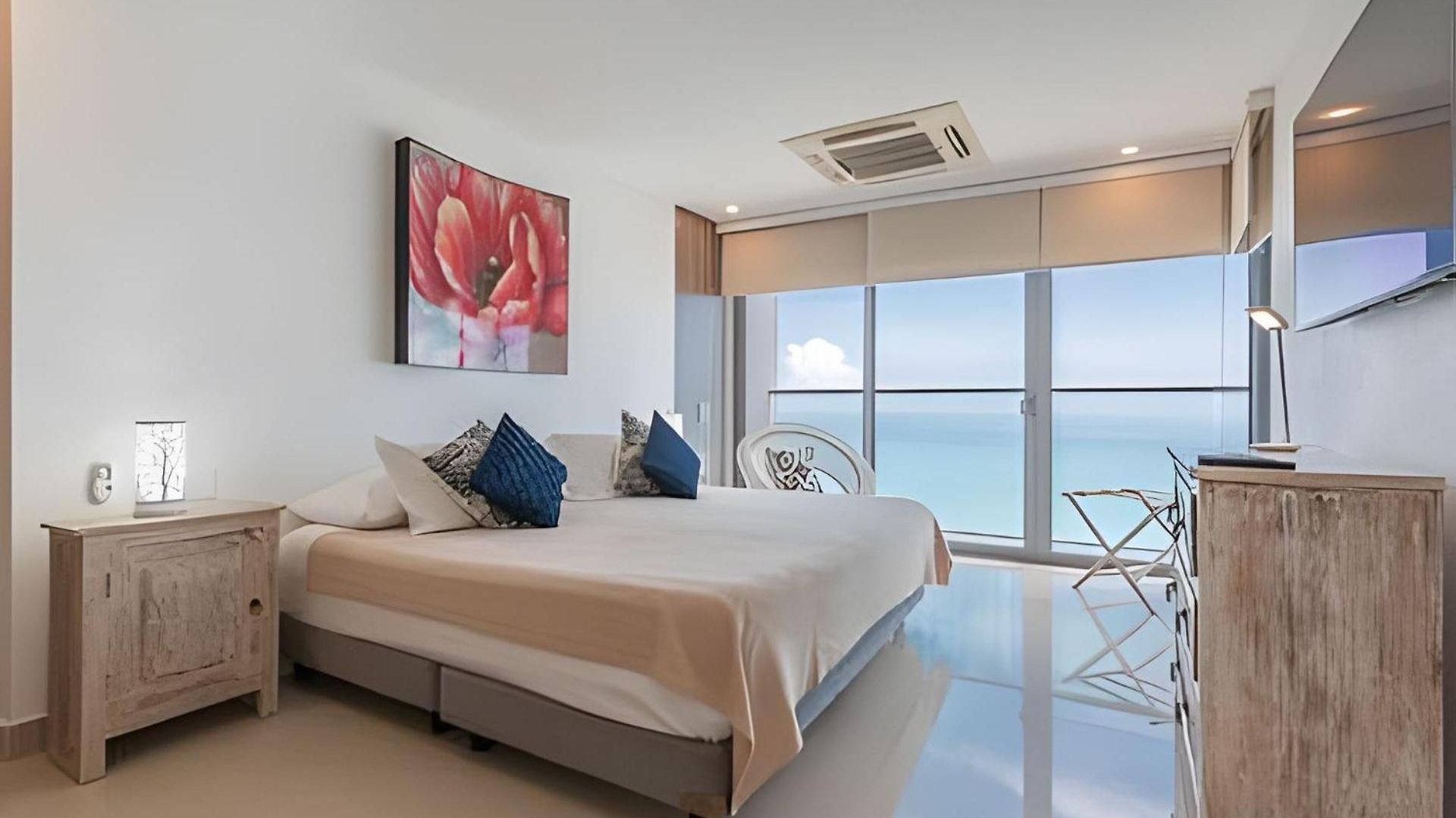 Apartamento Lujoso Apto De 2 En Piso 30 Cartagena
