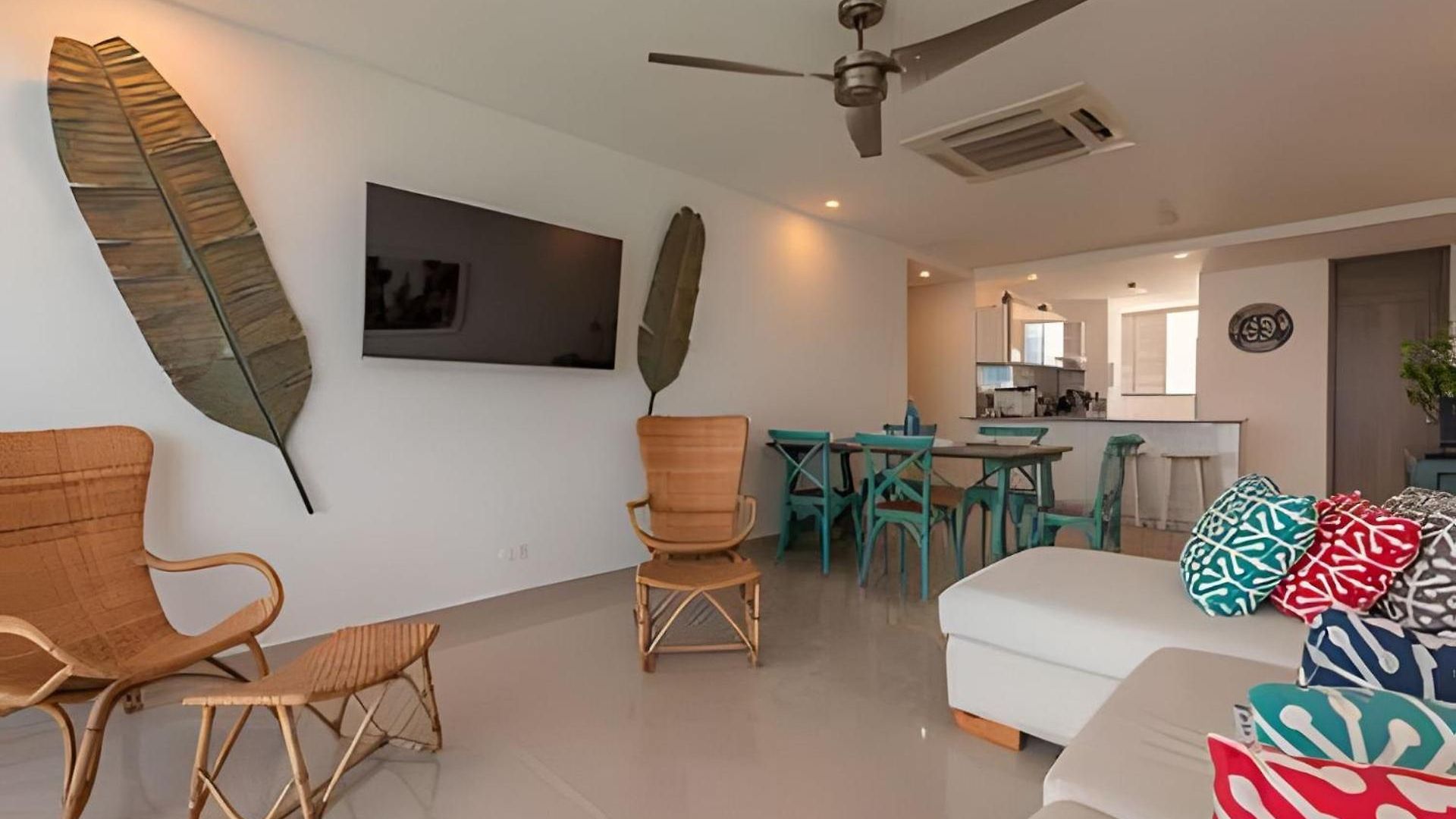 Apartamento Lujoso Apto De 2 En Piso 30 *