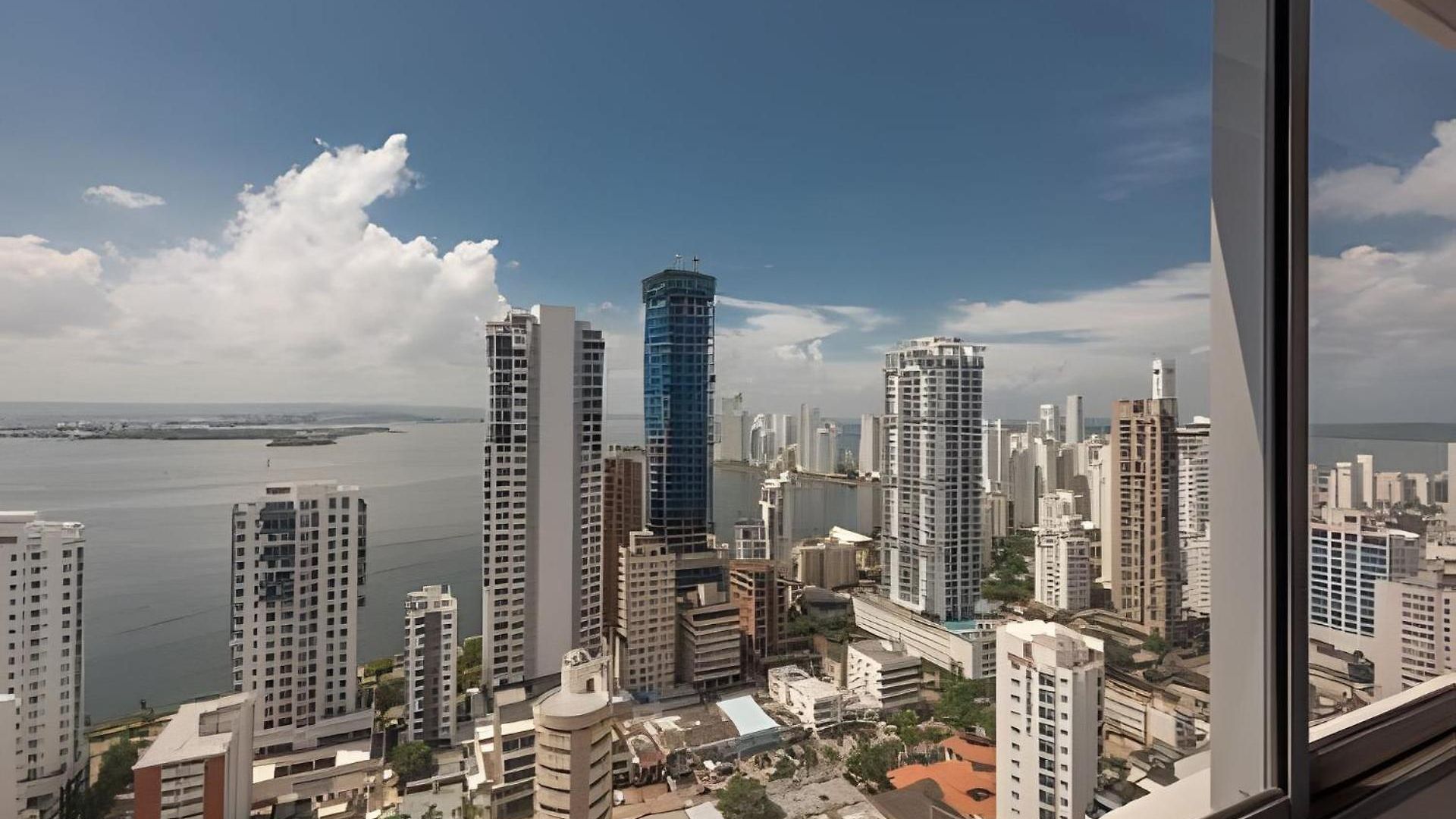 Apartamento Lujoso Apto De 2 En Piso 30 *