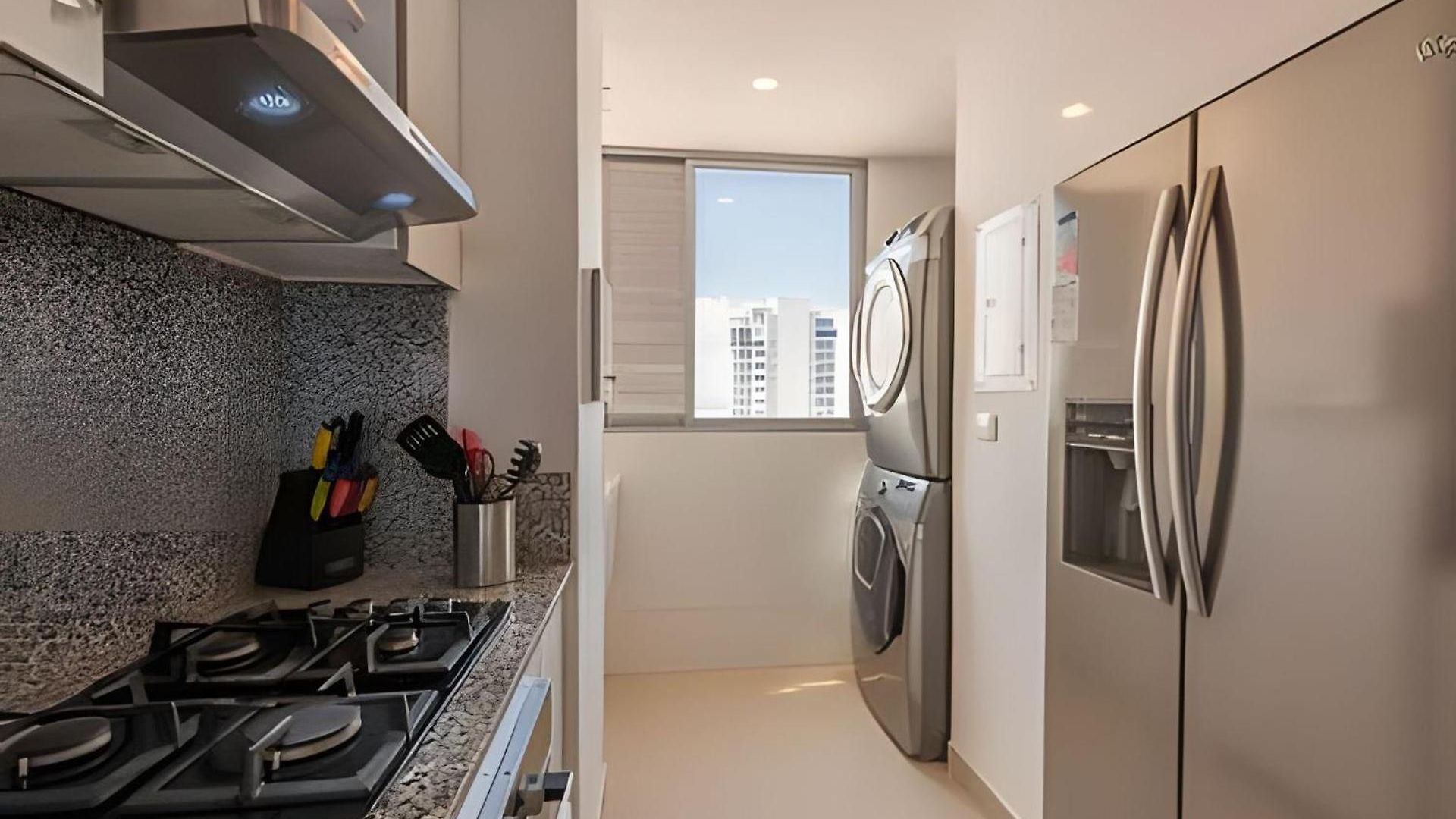 Apartamento Lujoso Apto De 2 En Piso 30 Cartagena