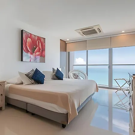 Apartamento Lujoso Apto De 2 En Piso 30 Cartagena