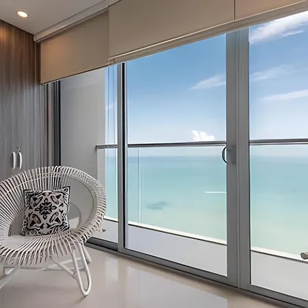 Apartamento Lujoso Apto De 2 En Piso 30 Cartagena