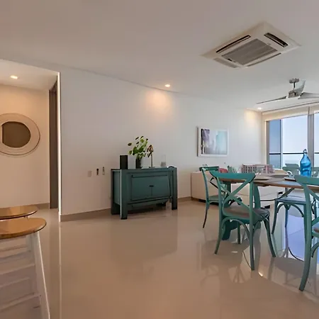 Apartamento Lujoso Apto De 2 En Piso 30 Cartagena