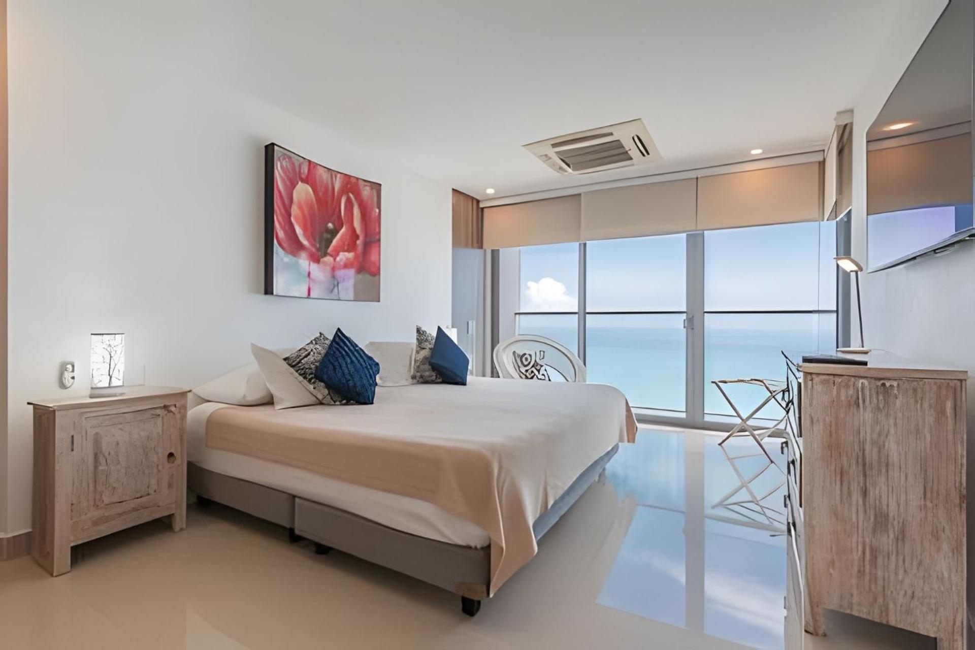 Apartamento Lujoso Apto De 2 En Piso 30 Cartagena