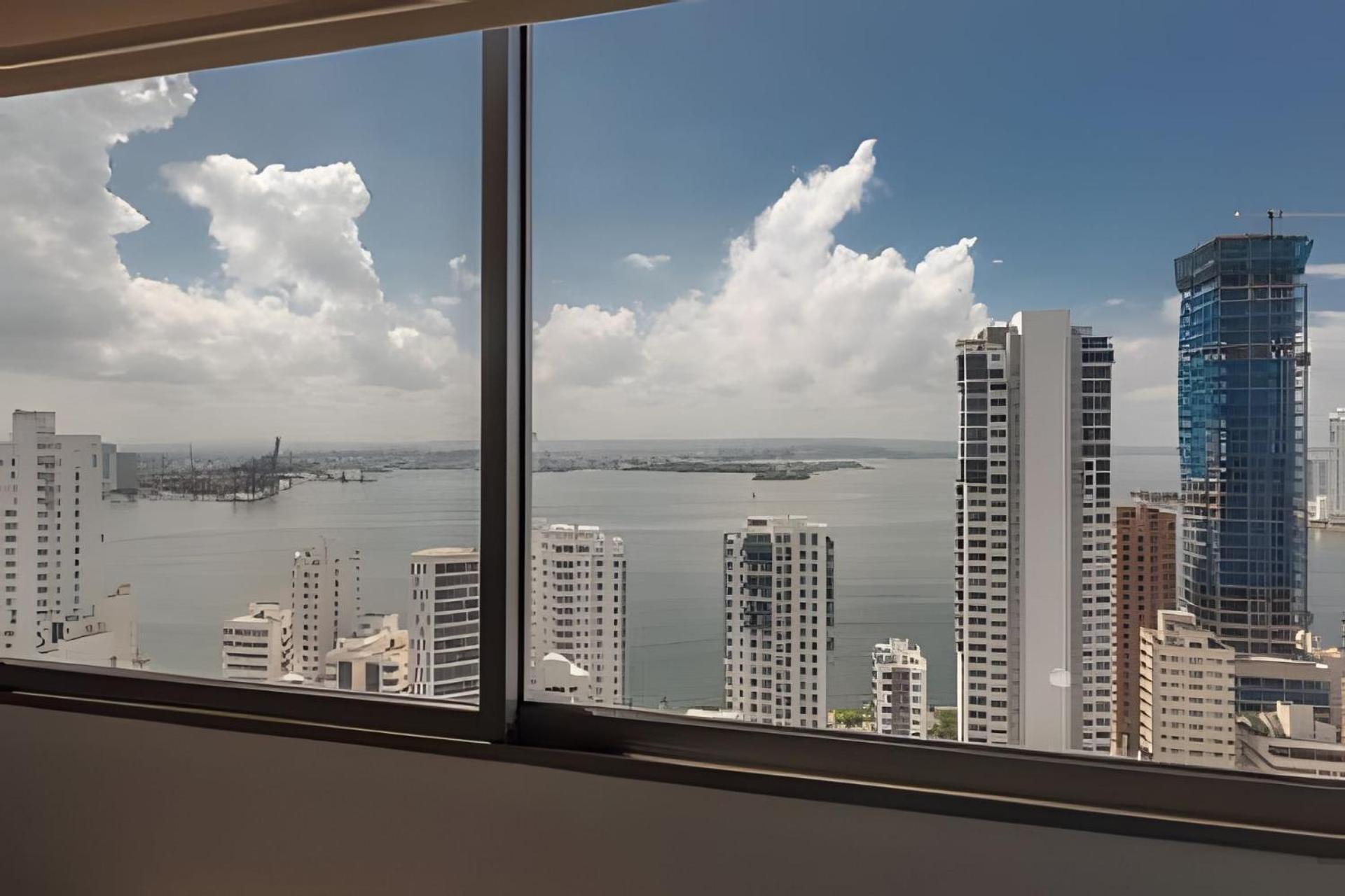 Lujoso Apto De 2 En Piso 30 Apartamento Cartagena