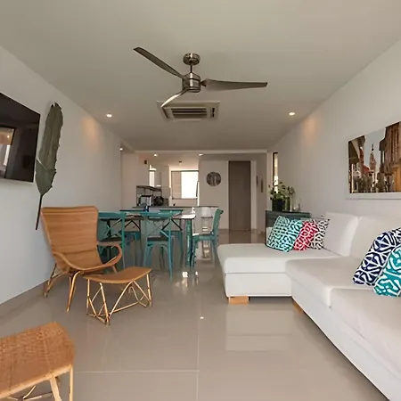 Lujoso Apto De 2 En Piso 30 Apartamento Cartagena